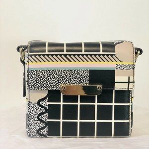 & OTHER STORIES leather crossbody flap bag